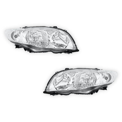 Toyota Corolla E150 (2007 - 2010) Non-Xenon OEM Style Headlights LH + RH