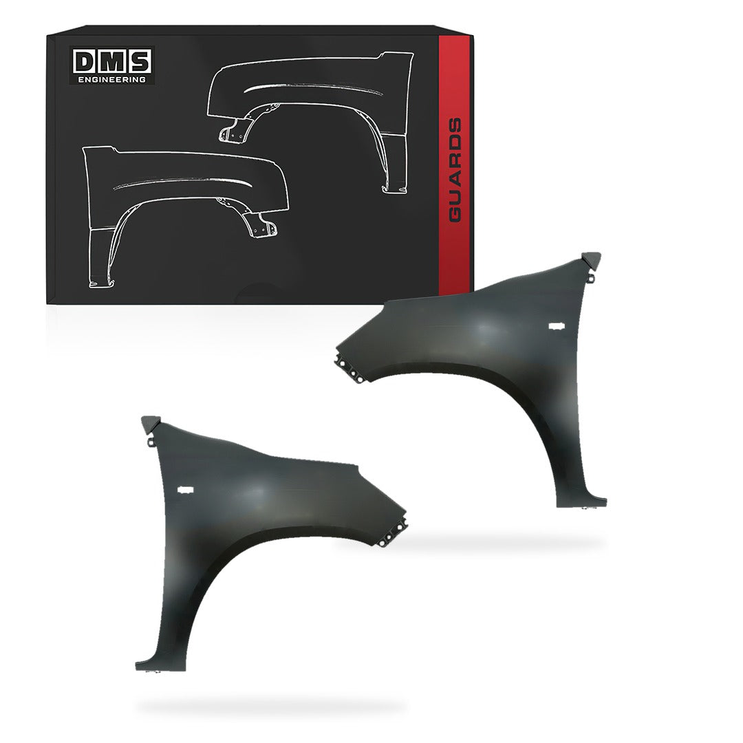 Toyota HiLux N80 (2015 - 2025) Guards With Flasher Hole LH + RH