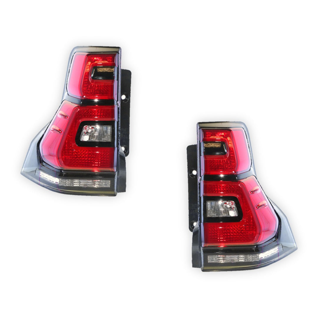 Toyota LandCruiser Prado 150 Series (2017 - 2023) Tail Lights LH + RH