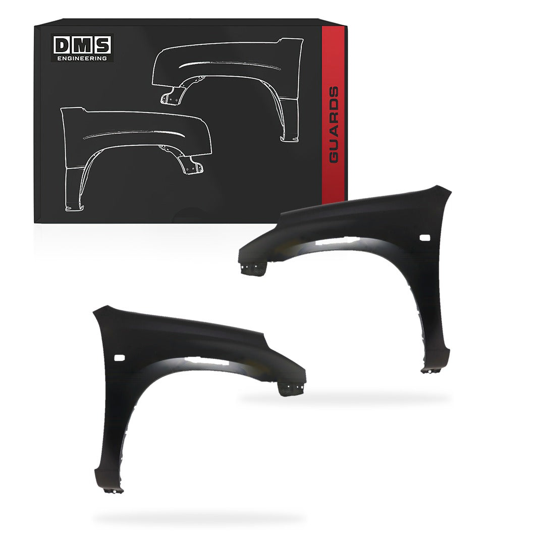 Toyota RAV4 XA20 (2001 - 2005) Guards Without Flare Holes LH + RH