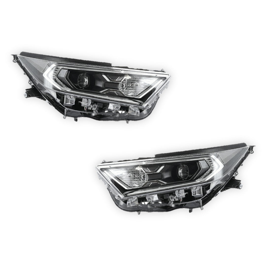 Toyota RAV4 XA50 GX/GXL/Cruiser Hybrid (2019 - 2021) LED OEM Style Headlights LH + RH