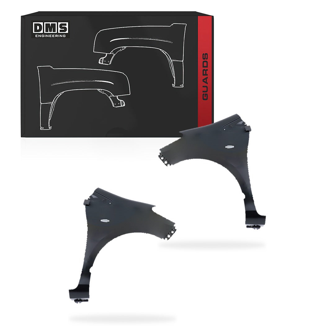 Toyota Yaris XP130 (2011 - 2020) Guards Without Spoiler Holes LH + RH