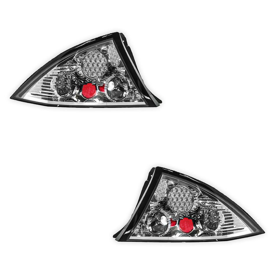 Ford Falcon AU Sedan (1998 - 2002) Chrome LED Altezza Tail Lights LH + RH