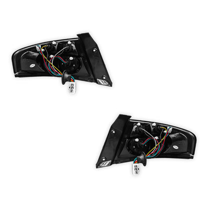 Ford Falcon BA / BF (2002 - 2008) Black LED Altezza Tail Lights LH + RH