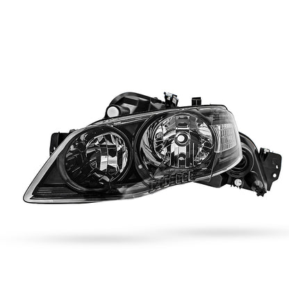 Ford Falcon BF Series 2 & 3 XT (2006 - 2011) Black OEM Style Headlights LH + RH