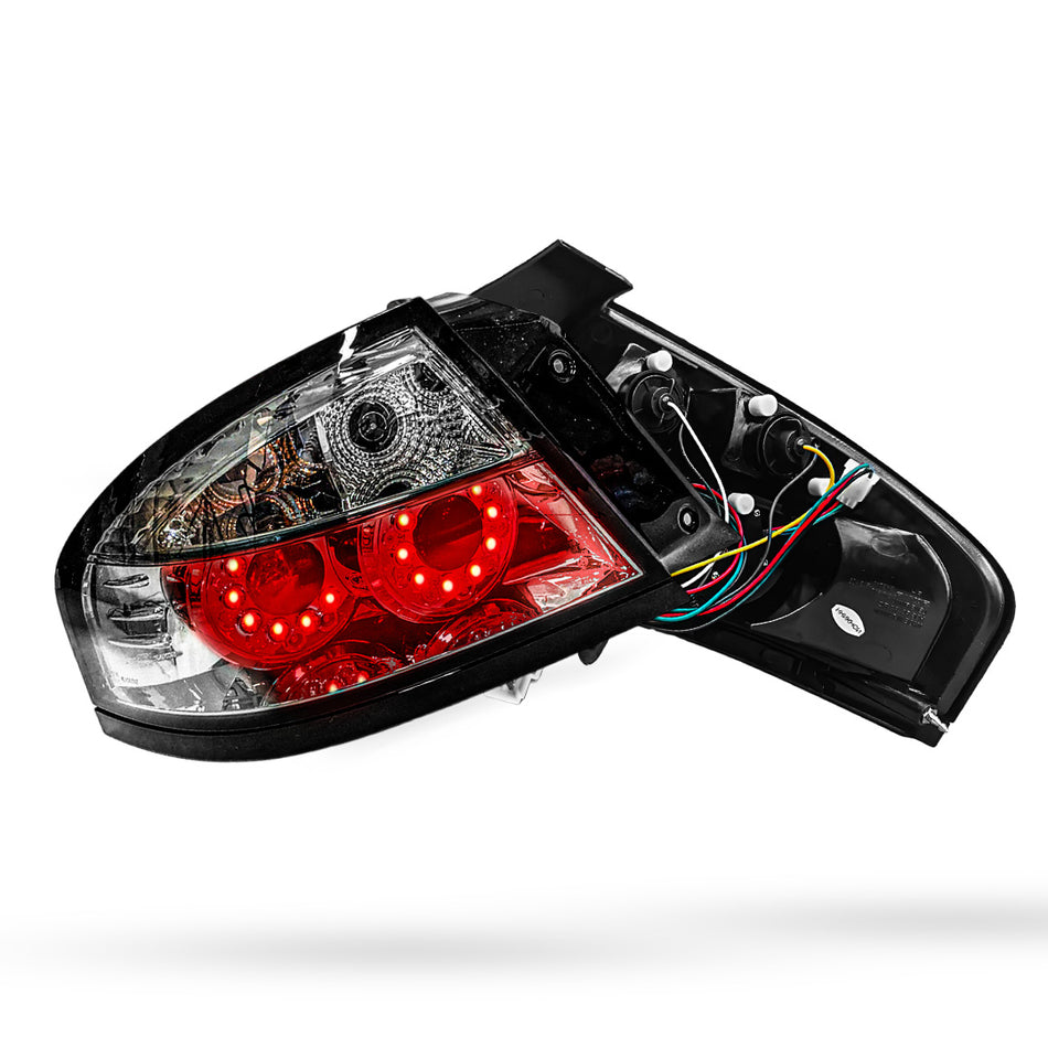 Ford Falcon BA / BF (2002 - 2007) Crystal Clear LED Tail Lights LH + RH