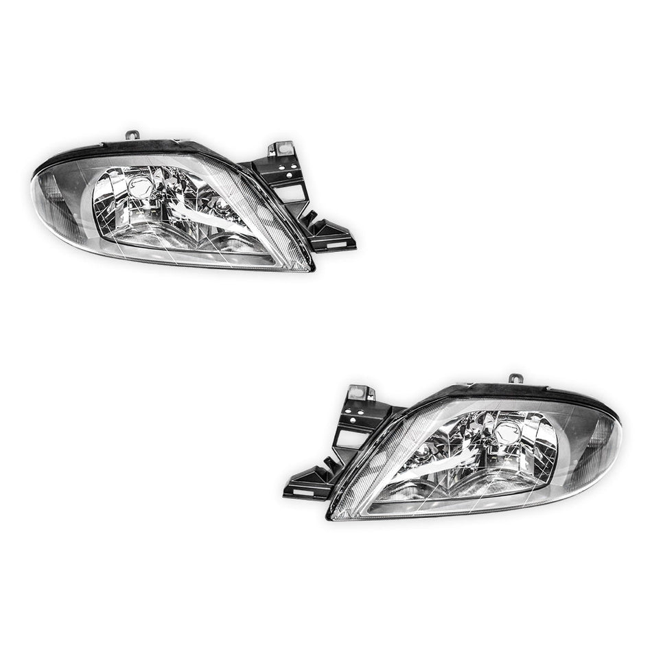 Ford Falcon / Fairmont AU Series 1 (1998 - 2000) Light Silver Headlights LH + RH