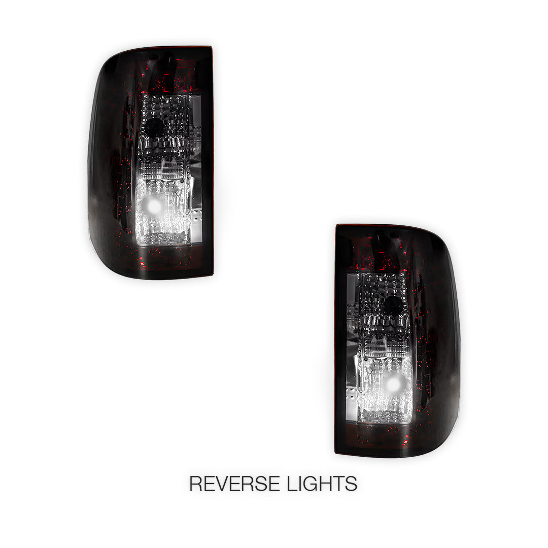 Ford Falcon FG / FG X UTE (2008 - 2016) Black LED Tail Lights LH + RH
