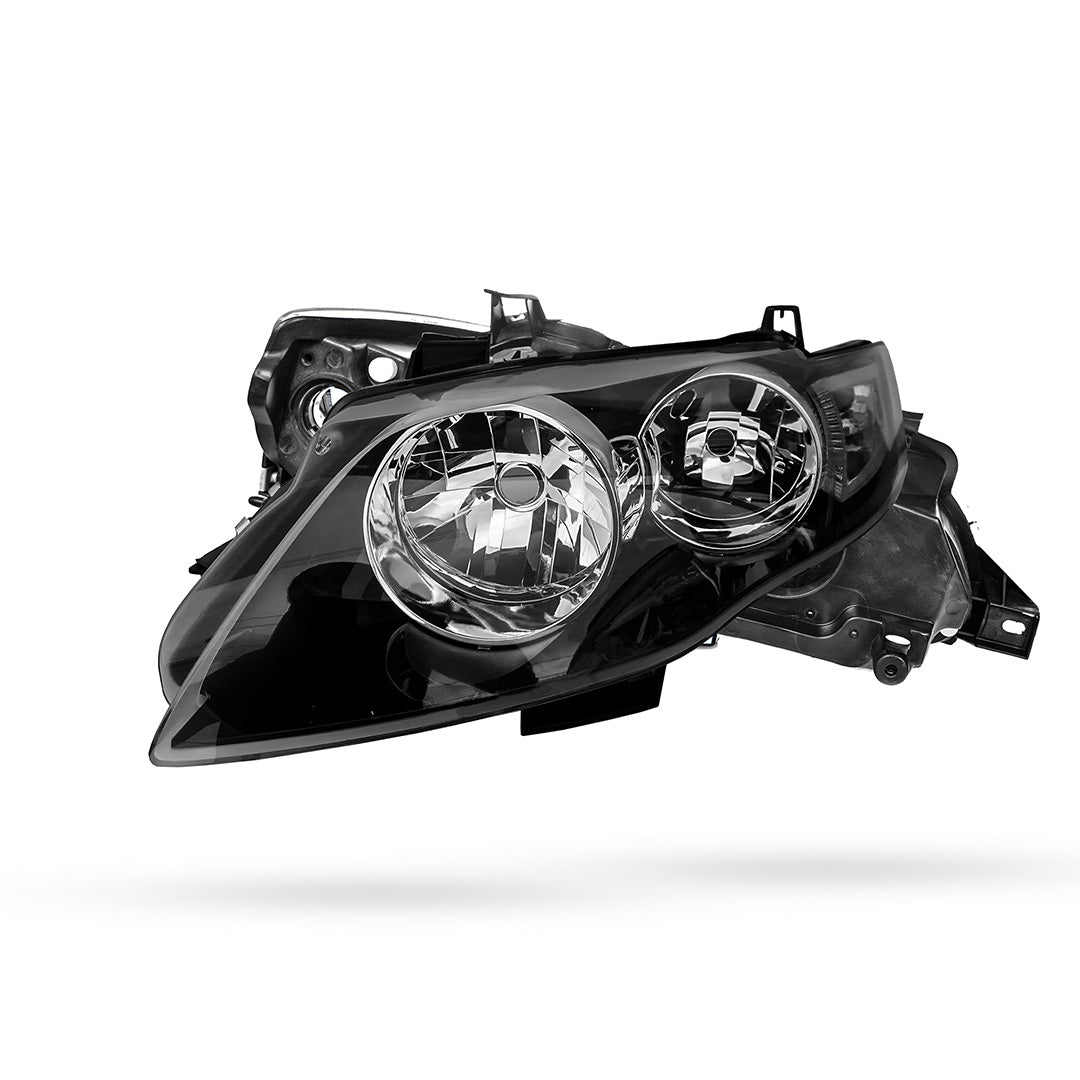 Ford Falcon FG Series 1 & 2 (2008 - 2014) Black OEM Style Headlights LH + RH