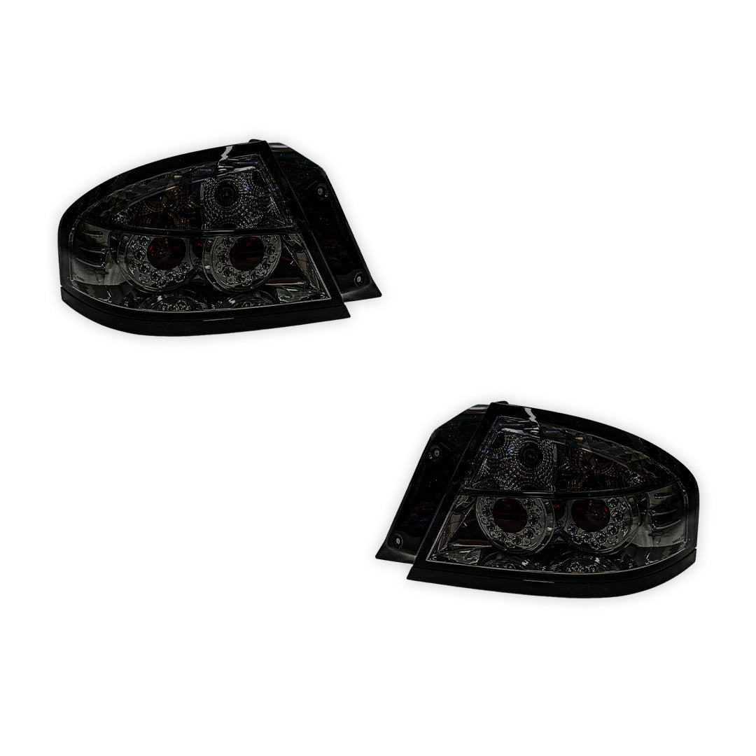 Ford Falcon BA / BF (2002 - 2007) Smoked LED Altezza Tail Lights LH + RH