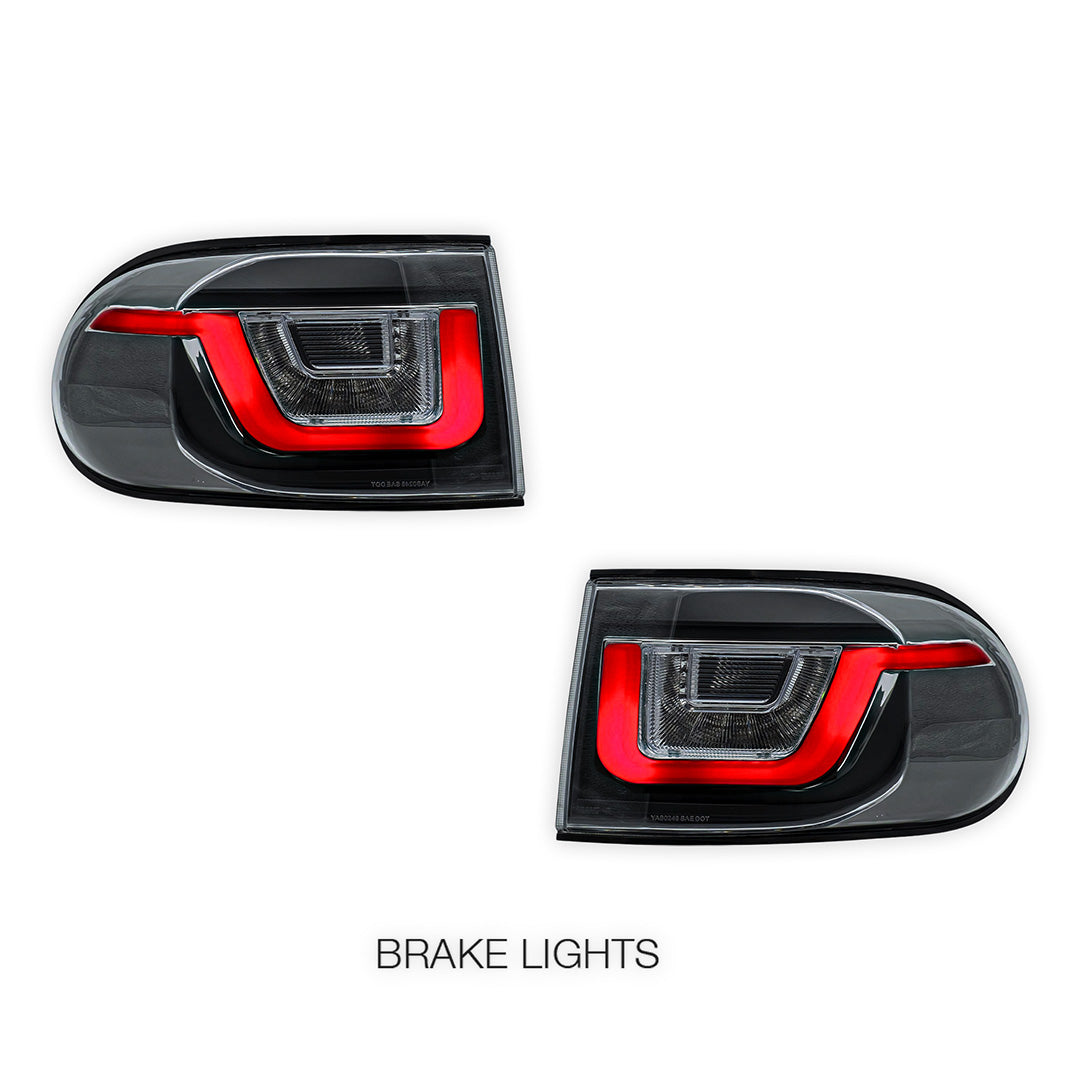 Toyota FJ Cruiser GSJ10 (2007 - 2020) Sequential Clear LED Tail Lights LH + RH