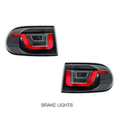 Toyota FJ Cruiser GSJ10 (2007 - 2020) Sequential Clear LED Tail Lights LH + RH