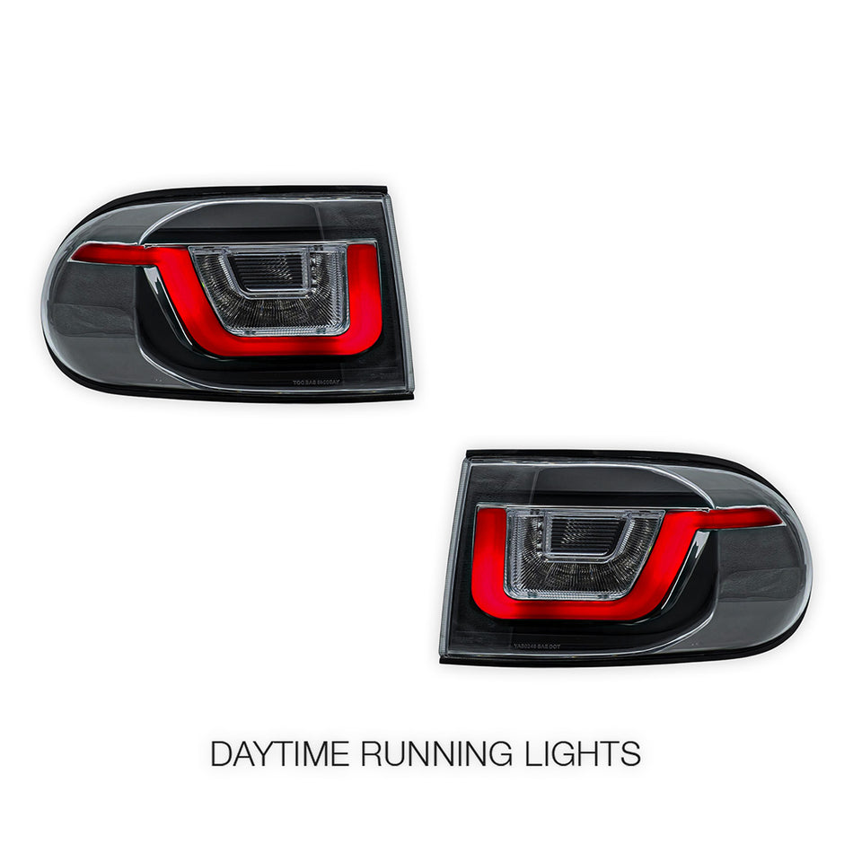 Toyota FJ Cruiser GSJ10 (2007 - 2020) Sequential Clear LED Tail Lights LH + RH