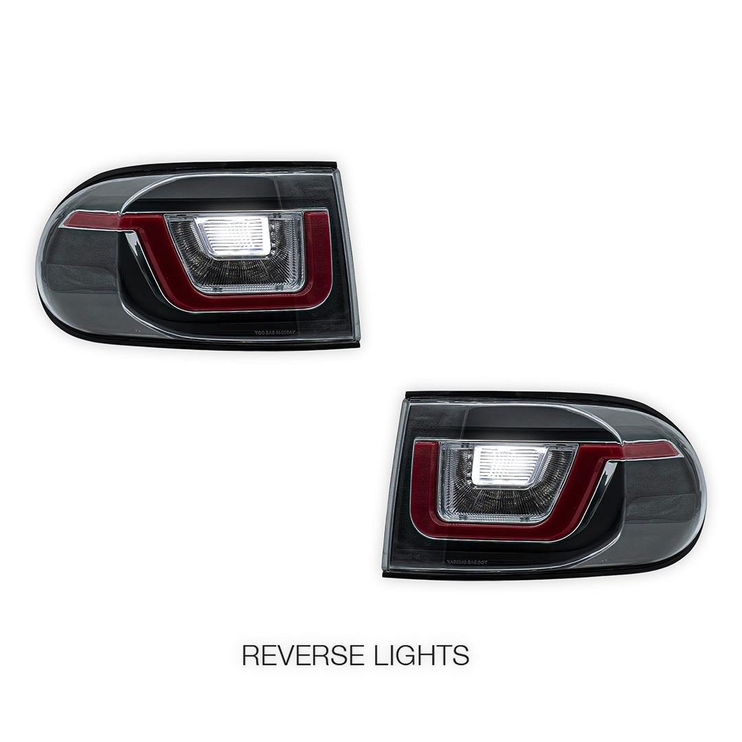 Toyota FJ Cruiser GSJ10 (2007 - 2020) Sequential Clear LED Tail Lights LH + RH