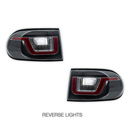 Toyota FJ Cruiser GSJ10 (2007 - 2020) Sequential Clear LED Tail Lights LH + RH