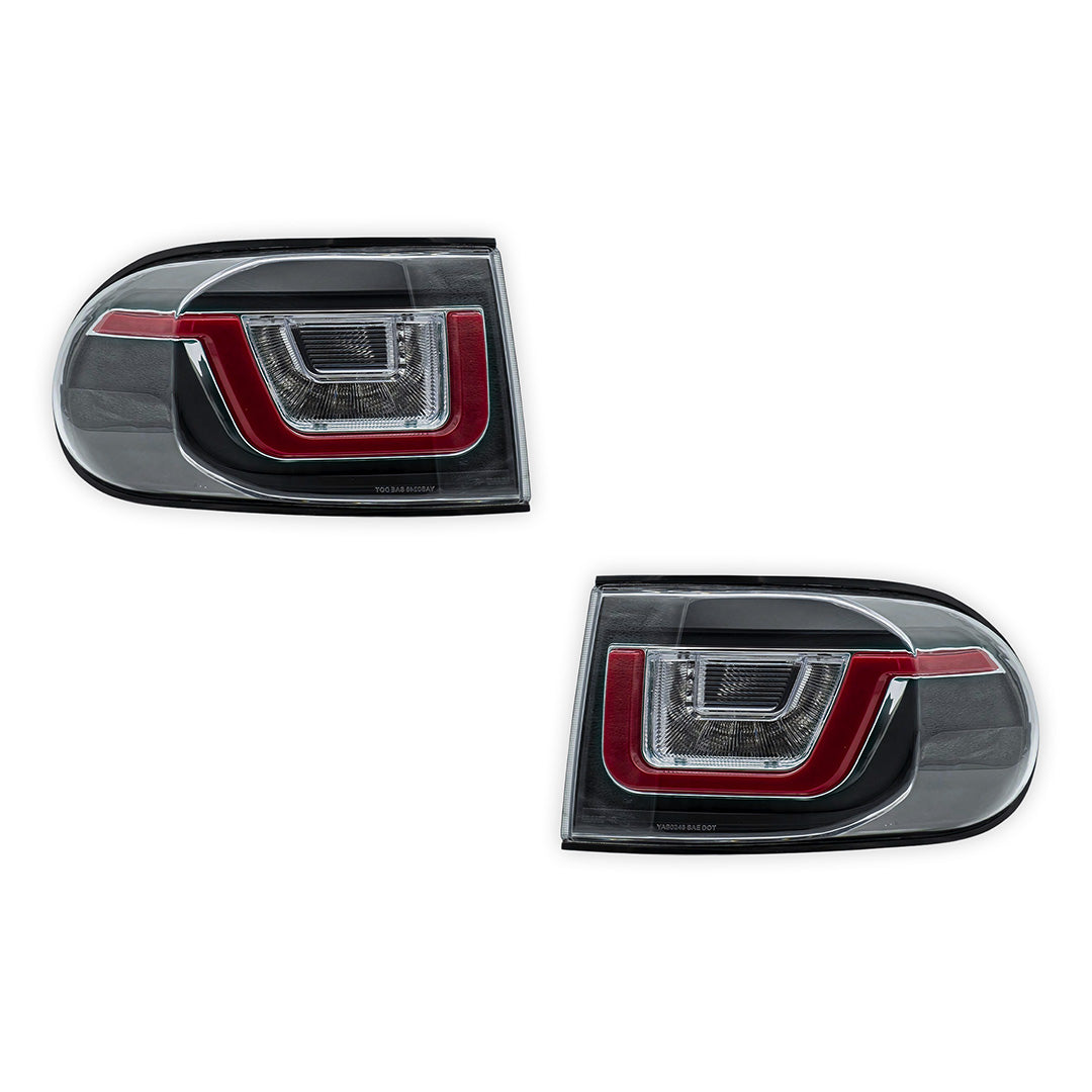 Toyota FJ Cruiser GSJ10 (2007 - 2020) Sequential Clear LED Tail Lights LH + RH