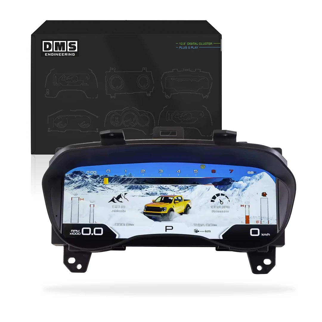 Ford Ranger PX / Everest UA 12.3" Digital Instrument Cluster