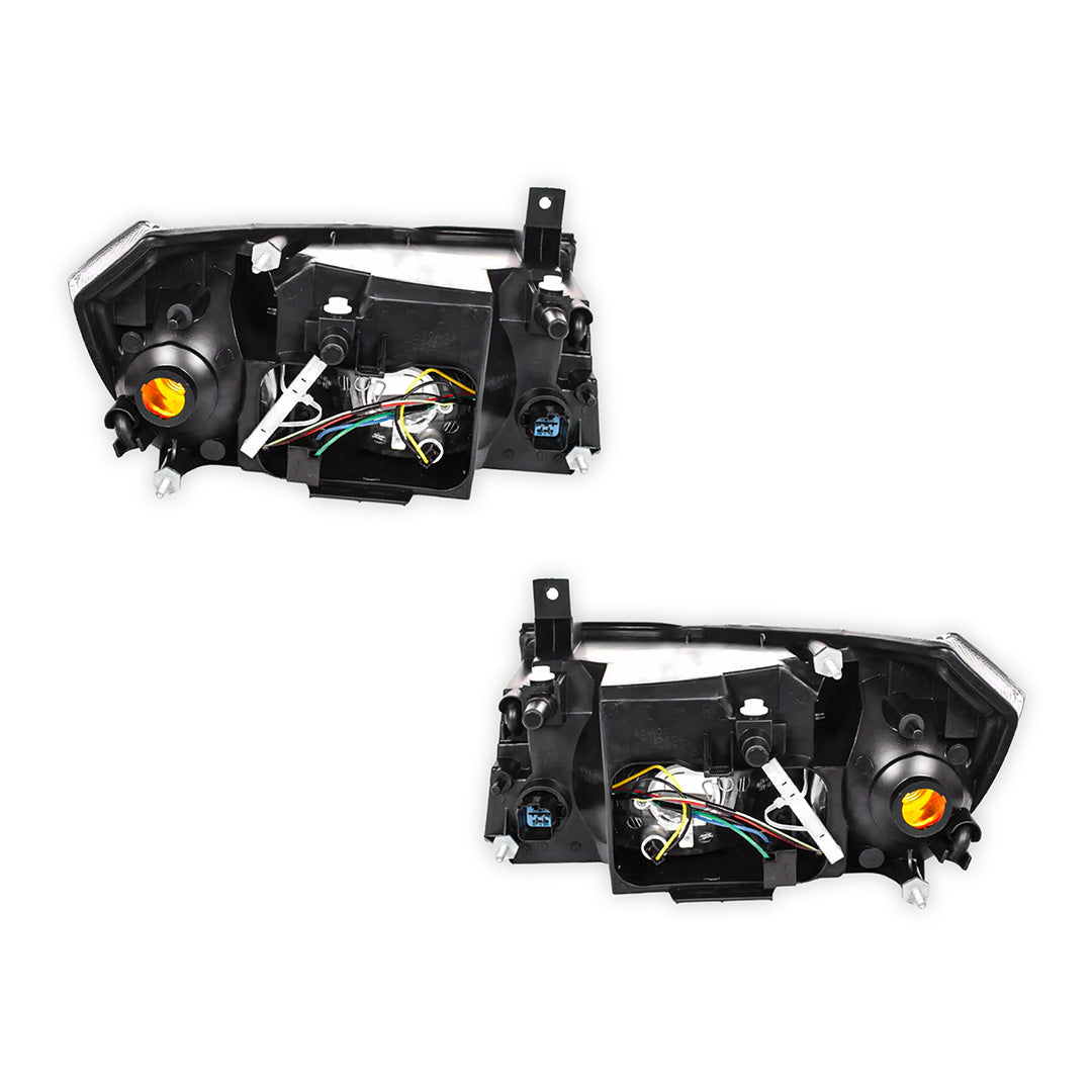 Ford Transit VH / VJ (2002 - 2006) Black Headlights LH + RH