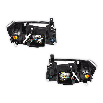 Ford Transit VH / VJ (2002 - 2006) Black Headlights LH + RH