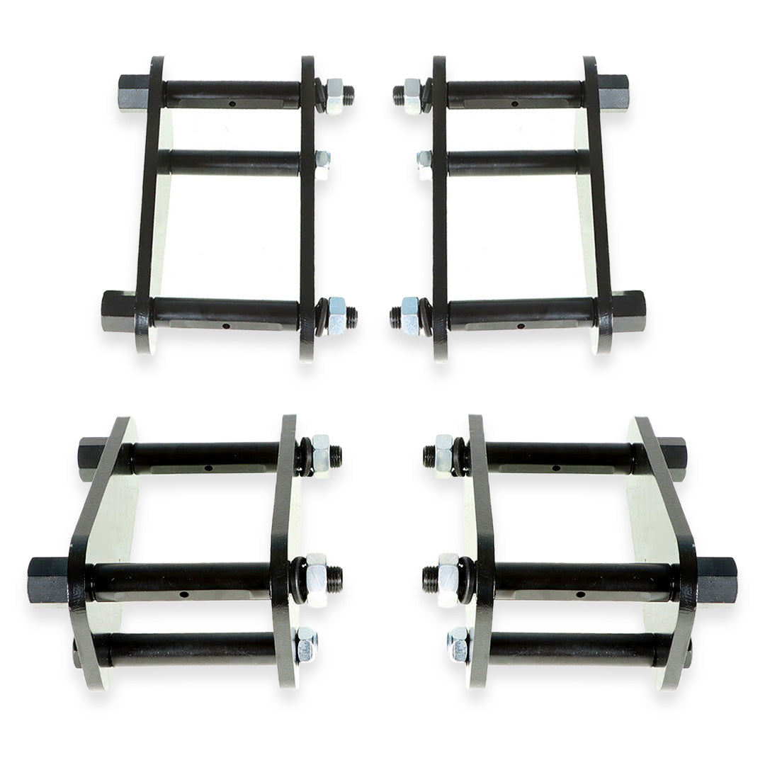 Greasable Extended Front + Rear Shackle for Toyota LandCruiser 78 Series