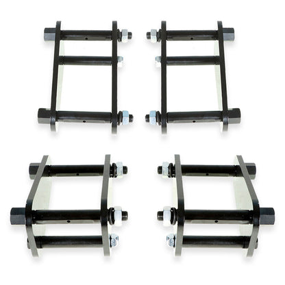 Greasable Extended Front + Rear Shackle for Toyota LandCruiser 78 Series