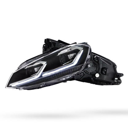 Volkswagen Golf VII MK7 (2014 - 2017) Dual Beam Projector Sequential Headlights LH + RH