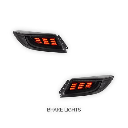 Toyota 86 2nd Gen. (2022 - 2024) Sequential Smoked Full LED Tail Lights LH + RH