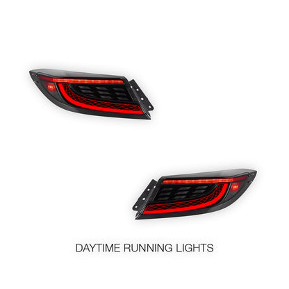 Toyota 86 2nd Gen. (2022 - 2024) Sequential Smoked Full LED Tail Lights LH + RH