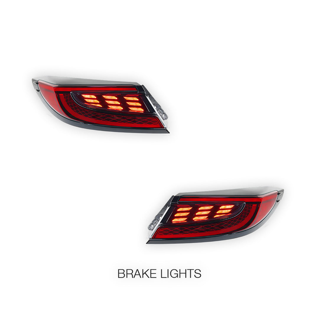 Toyota 86 2nd Gen. (2022 - 2024) Sequential Red Full LED Tail Lights LH + RH