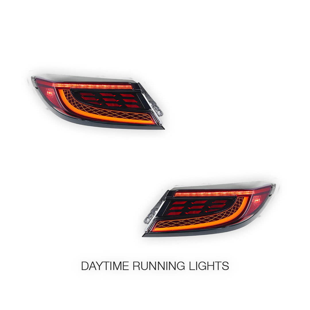 Toyota 86 2nd Gen. (2022 - 2024) Sequential Red Full LED Tail Lights LH + RH
