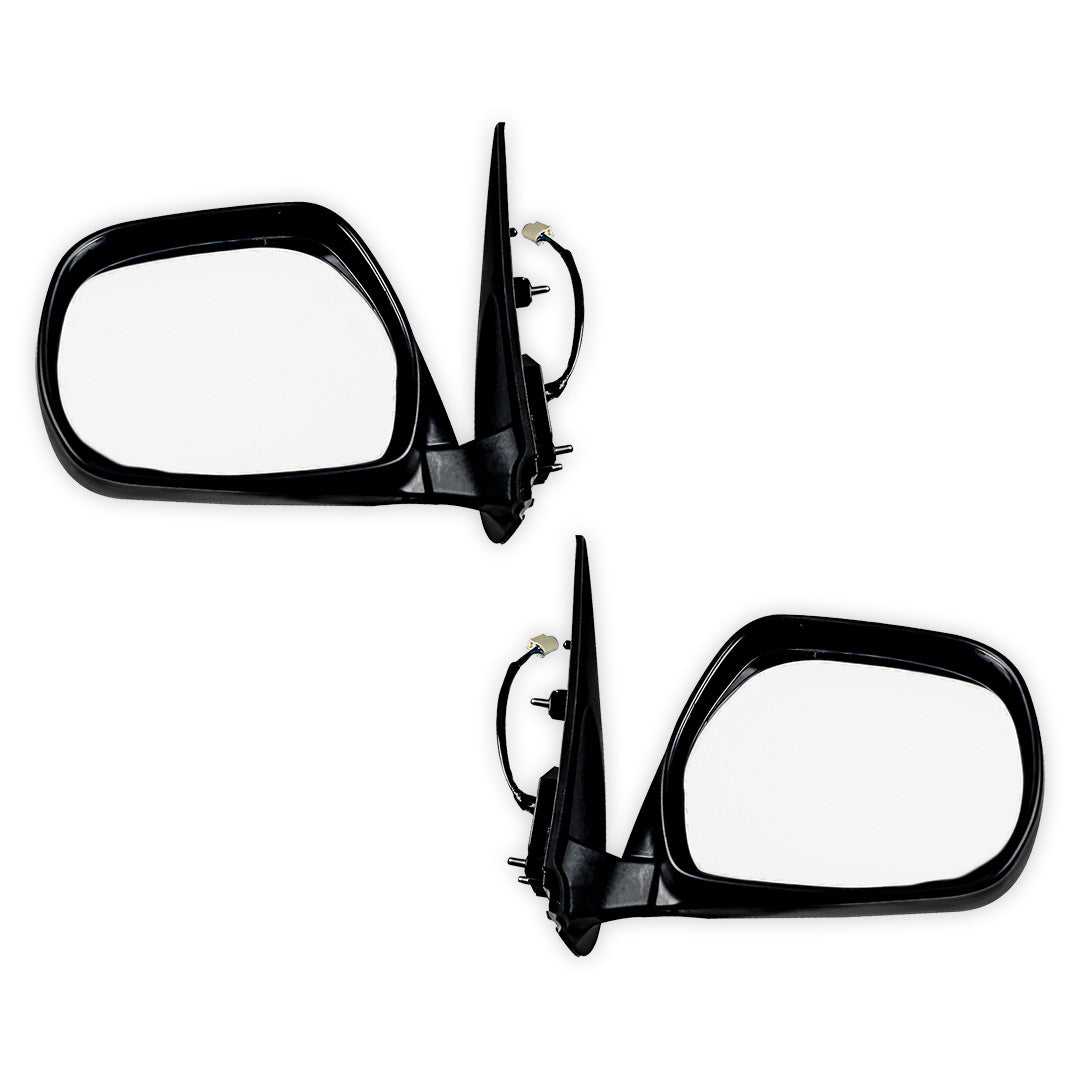 Toyota Hiace H200 (2005 - 2013) Electric Door Mirrors (Black)