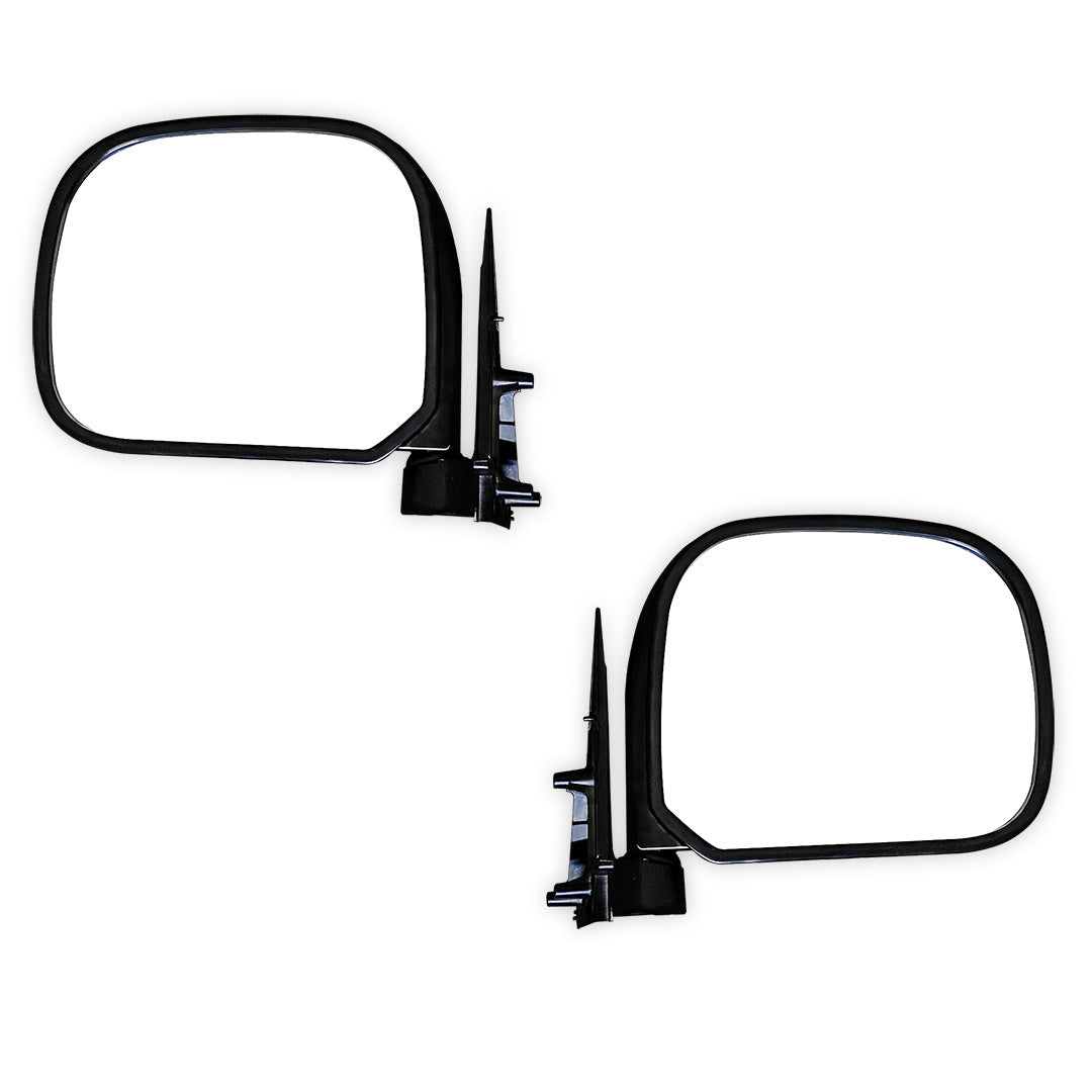 Toyota Hiace H100 Series (1989 - 2005) Manual Door Mirrors (Black)