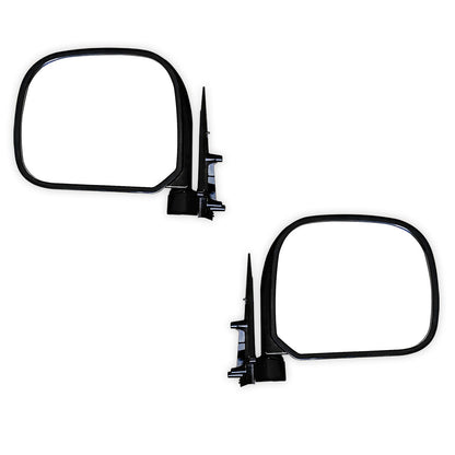 Toyota Hiace H100 Series (1989 - 2005) Manual Door Mirrors (Black)