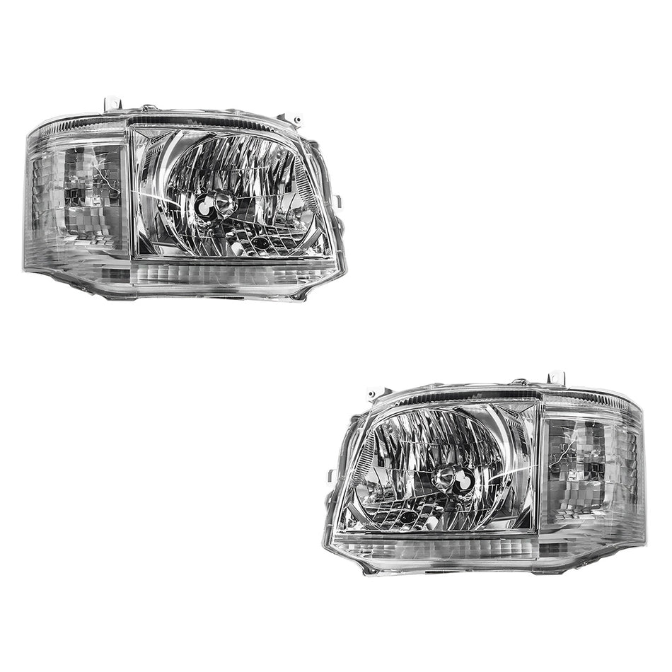 Toyota Hiace H200 / TRH / KDH Van Bus (2010 - 2013) Headlights LH + RH