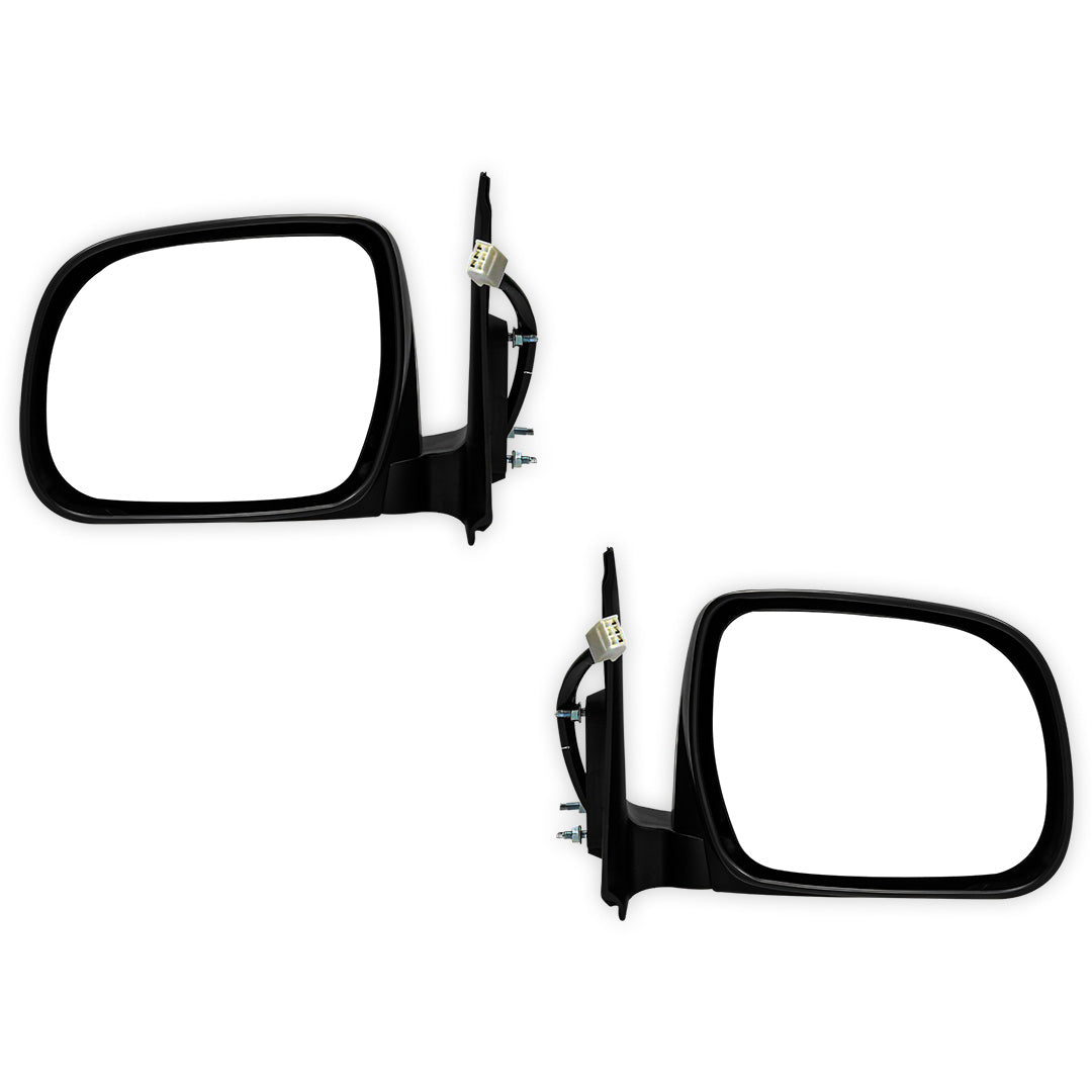 Toyota Hilux N70 2WD / 4WD (2005 - 2012) Chrome Electric Door Mirrors LH + RH