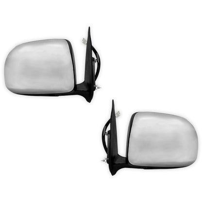 Toyota Hilux N70 2WD / 4WD (2005 - 2012) Chrome Electric Door Mirrors LH + RH