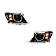 Toyota HiLux Vigo (2011 - 2015) Full LED DRL Headlights LH + RH