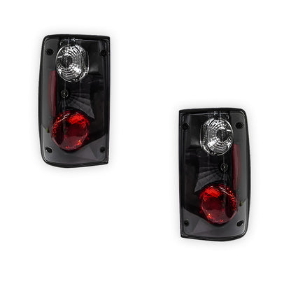 Toyota Hilux N50 (1989 - 1997) JDM Style Black Altezza Tail Lights LH + RH