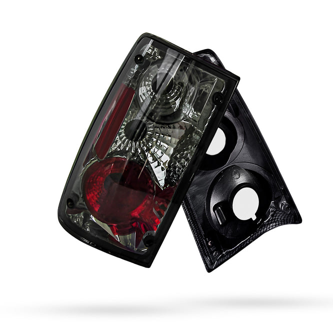 Toyota Hilux N50 (1989 - 1997) Smoked Altezza Tail Lights LH + RH