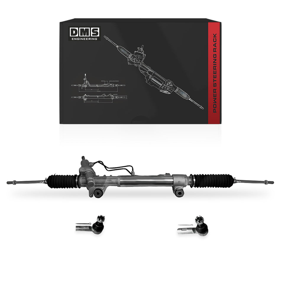 Toyota HiLux KUN26 / GGN25 (2005 - 2014) 3.0L & 4.0L Power Steering Rack and Tie Rod Ends Set