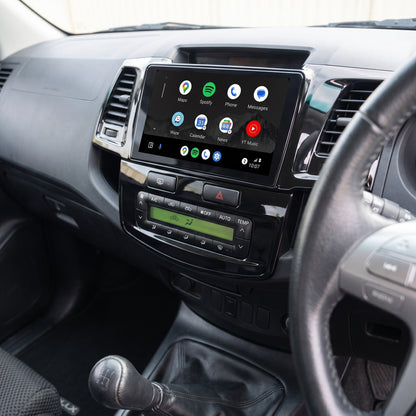 Toyota Hilux N70 (2005 - 2015) 9" 13.3" Wireless Android 16 Head Unit for Apple CarPlay / Android Auto Digital AC Panel