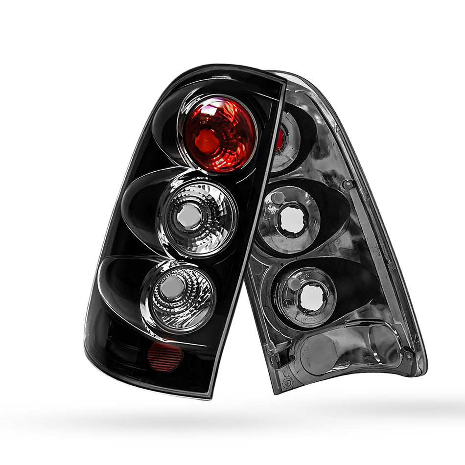 Toyota Hilux N70 / Vigo (2005 - 2014) Black Altezza Tail Lights LH + RH