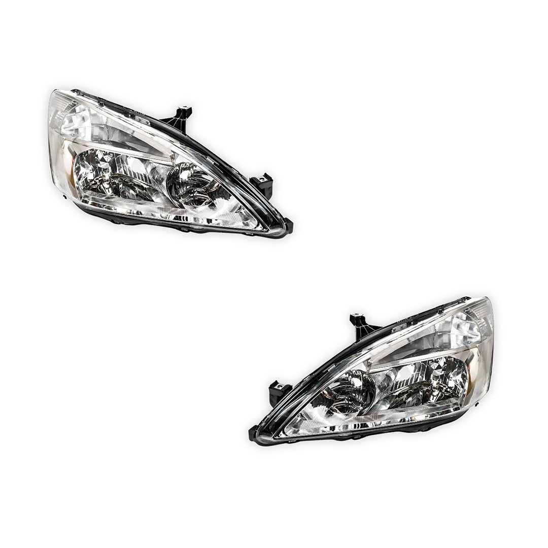Honda Accord CM Sedan (2002 - 2008) OEM Style Headlights LH + RH
