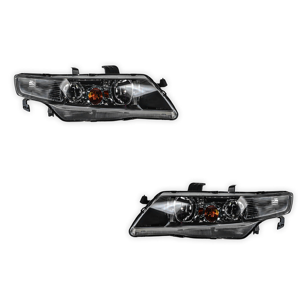 Honda Accord Euro CL (2005 - 2008) OEM Style Headlights LH + RH