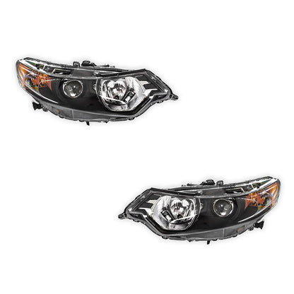 Honda Accord Euro CU (2008 - 2010) Non-Xenon OEM Style Headlights LH + RH