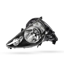 Honda Jazz GD Hatch (2004 - 2008) Black OEM Style Headlights LH + RH