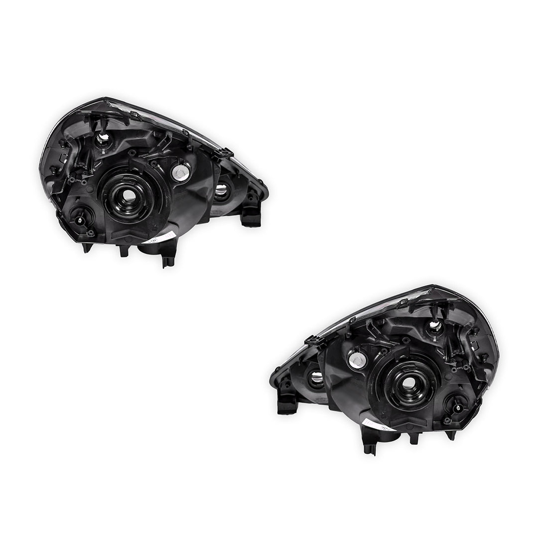 Honda Jazz GD Hatch (2004 - 2008) Black OEM Style Headlights LH + RH