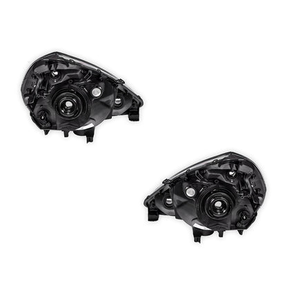 Honda Jazz GD Hatch (2004 - 2008) Black OEM Style Headlights LH + RH