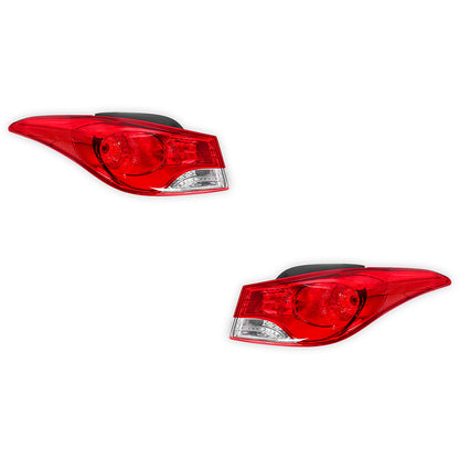 Hyundai Elantra MD Series 1 Sedan (2011 - 2013) OEM Style Tail Lights LH + RH
