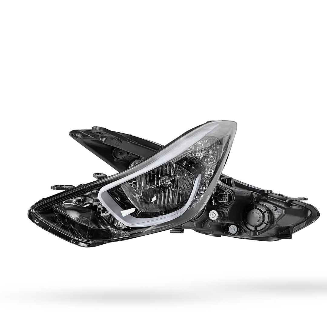 Hyundai Elantra MD (2013 - 2015) Non-LED OEM Style Headlights LH + RH